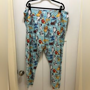 Disney Parks official Disney dogs leggings size 3x